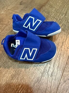 New Balance Kids Royal Blue Velcro Sneakers